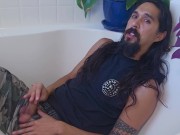Bathtub Cumshot 2