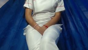 I DESPERATE WITH MY NURSE UNIFORM