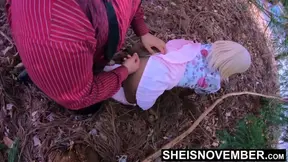 Msnovember  Black Public Cumshot on girlfriend Big Ass HD