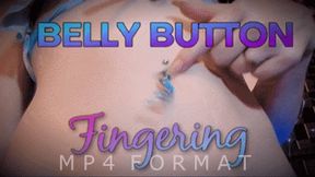 Long Dangle Ring Belly Button Fingering (HD) MP4