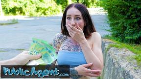 ”Inked Babe Gets Publicly Ravaged”