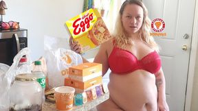 Gluttonous Feast - Popeyes with Eggo® - Riley Stuffs Chicken and Waffles