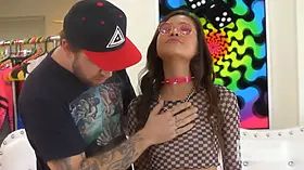 Vina Sky Wets Her Pussy With A Squirt While Bryan Fingering!