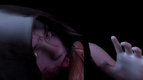 bela dimitrescu gives a blowjob in pov - resident evil village 3d porn parody