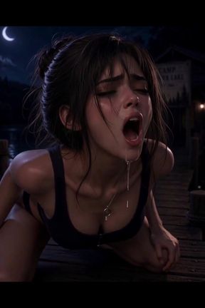 3d anime woman, summer vacation at the lake house halloween