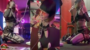 Sex Slave, Submissive in Front of a Beautiful Cock in Facefucking for the St Valentin Vanessabitchx Parischiennetrvprod⁹¹