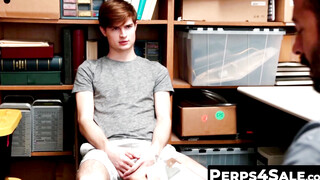 Perps4Sale.com - Twink suspect Eats So Much Cum From Horny Aggressive cop