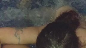 Licking my pussy and fingering my belly button