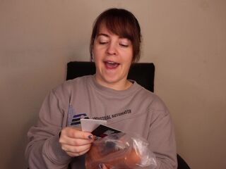 Unboxing - Realistic Thrusting Vibrator with Powerful Suction Cup and Rotating Beads!