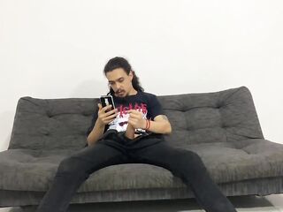 Caught with photos of his stepmother!