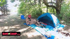 ”Innocent Scout Boy Gets His Tight Booty Pounded In The Middle Of The Forest By Two Scout Leaders”