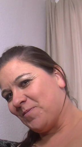 Sexy brunette milf indulges in front of the camera showing herself as she masturbates her pussy in a german amateur