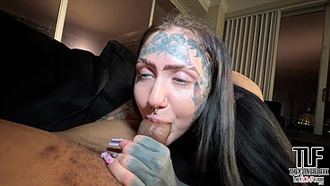 ORYLAN THE VAMPIRE SUCKS BIG BLACK COCK