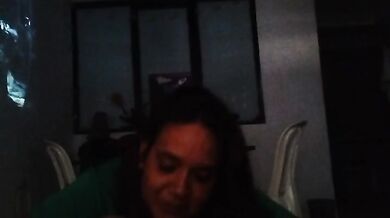 My wife caught me jacking off in the fake hostel with her big Colombian ass