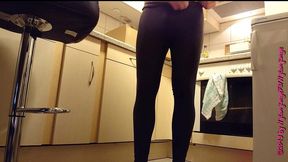 anprobe meiner neuen leggings ** dwt spass **