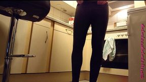 anprobe meiner neuen leggings ** dwt spass **