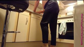 anprobe meiner neuen leggings ** dwt spass **
