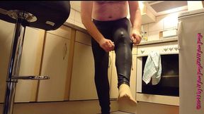 anprobe meiner neuen leggings ** dwt spass **