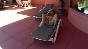 lindsey meadows blowjob and facial in lingerie