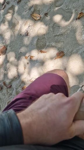 Jerking and Cumming on a Carribean Island