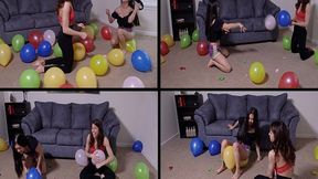 Lucy & Bella Balloon Party WMV