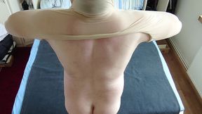 carmen nylonjunge ist notgeil auf nylon encasement