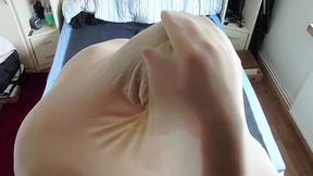 carmen nylonjunge ist notgeil auf nylon encasement