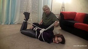 Secretary Tied Up & Ballgagged