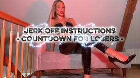 Jerk off Instructions – Countdown for losers – English subtitles