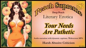 Your “needs” are pathetic. [POV Erotic Humiliation Audio] ***Visualized Audio Caption Video***