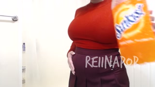 Velma Cosplay Belly Tease