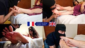 He Devours My Bare Feet in Spain – Real Amateur Session with a fan