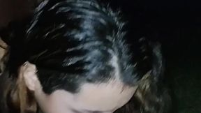 Padrastro y hijastra practican sexo al aire libre en Buenos Aires