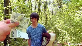 Wild Ride in the Woods: Horny Czech twink takes rough anal – 18+