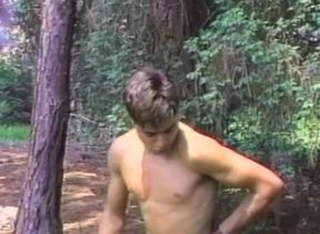 Latina tgirl fucked hard in the forest