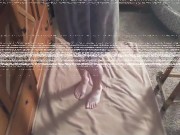Bad Submissive gets hot piss and hard throat fuck until he cums! Make-up wiped clean. Camera # 2
