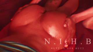 Bestfriend gets her butt stuffed after asking for a full body massage