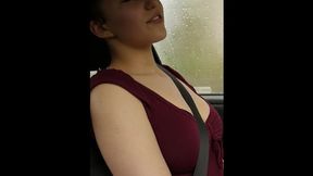 Hot Driver Can't Stop Touching