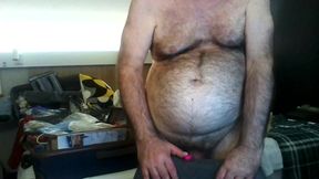 Coach Karl Standing and Showing off His Fur