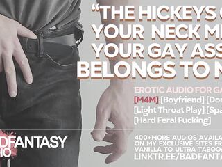 Obsessively and Jealously Claiming Each Part of U [M4M] [Binaural ASMR] [Domination] [Boyfriend Roleplay] [Audio For Homo Studs] [Hunk Groaning]