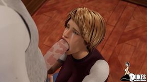 MILF gets gagged and fucked by BBC