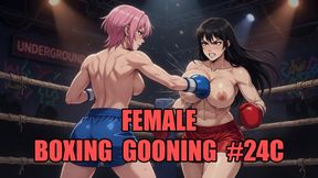 Female Boxing Gooning #24C: Knockout Queen Mind Meltdown (Animated, Music)