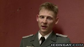 Horny captain Rob bangs his huge dick on Brandon tight hole