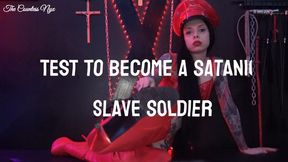 MISTRESS NYX - TEST TO BECOME A SATANIC SOLDIER SLAVE (eng sub)