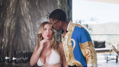 Blonde Nymph Lexi Lore's tight pussy gets destroyed by BBCs at wild house party