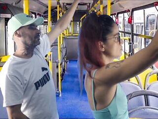 Student humped and drilled on the bus in public!