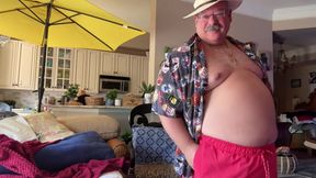Grandpa is handsome
