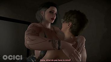 Cheating MILF wife takes doggystyle in 3D anime