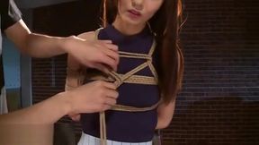 Feisty Japanese MILF Takes Bondage Lessons