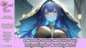 A New Rain Goddess Needs Your Help Invigorating Her New Holy Waters